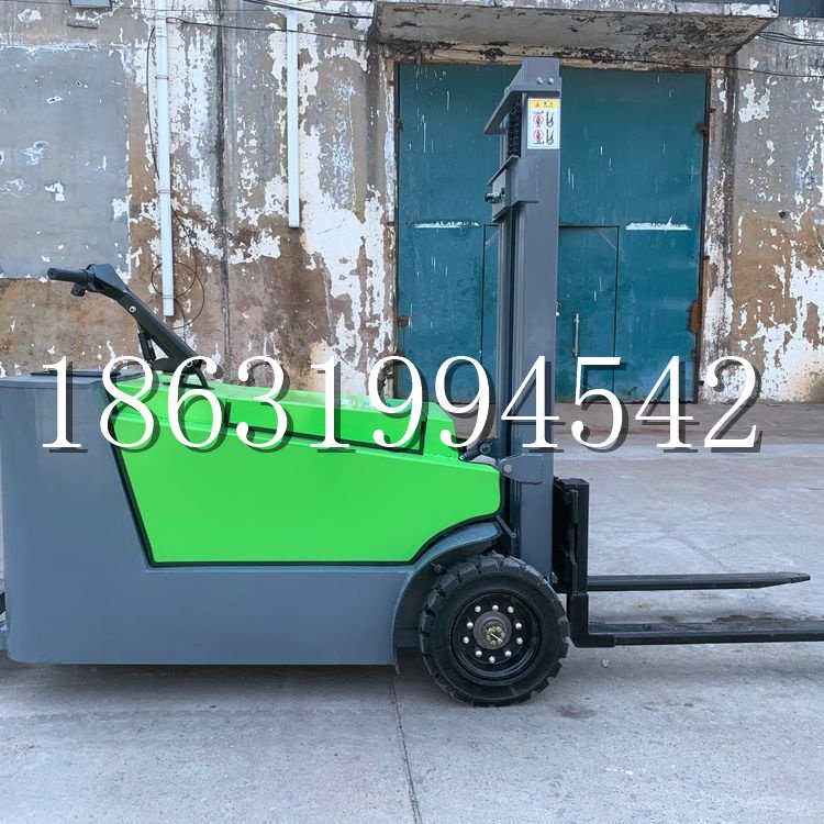 应县小型电动叉车1吨2吨步行站驾式电瓶堆高充电装卸车液压升降车铲车